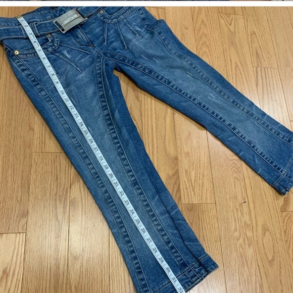 Roberto Cavalli Vintage Y2K Crop Denim - Picture 8 of 10